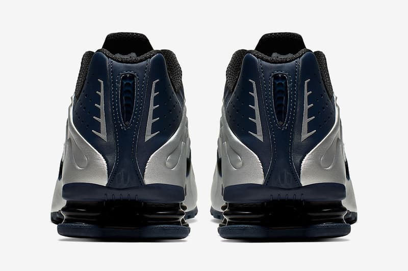 聯乘續勢－Nike Shox R4「Silver Navy」配色回歸