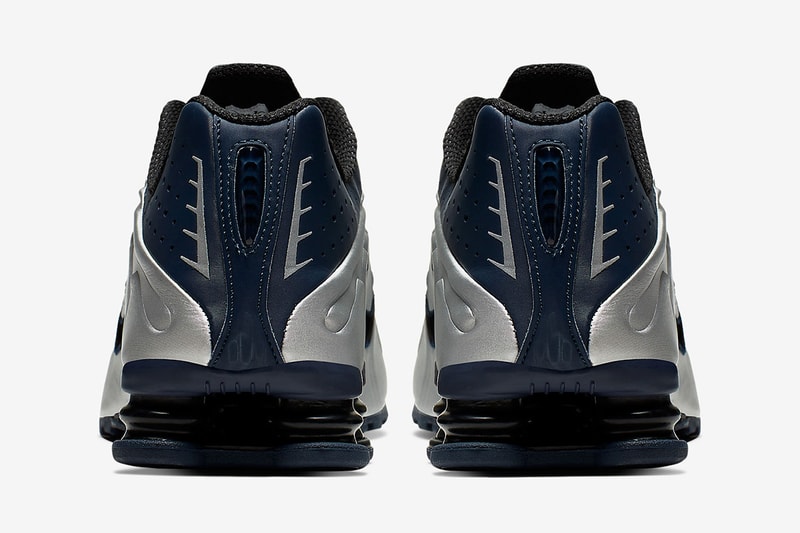 聯乘續勢－Nike Shox R4「Silver Navy」配色回歸