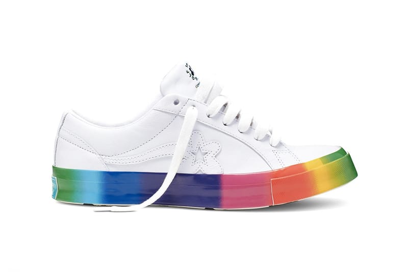 Tyler, the Creator x Converse 全新 GOLF le FLEUR* 彩虹配色官方圖片釋出