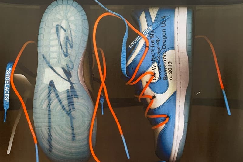 Virgil Abloh 搶先公開全新 Off-White™ x Futura x Nike SB Dunk Low 聯乘鞋款