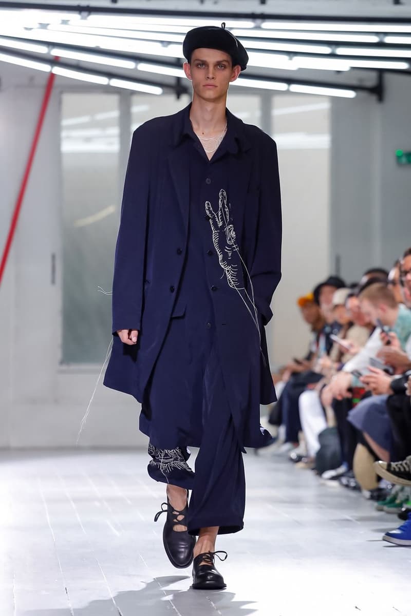 巴黎時裝周 − Yohji Yamamoto 2020 春夏男裝系列