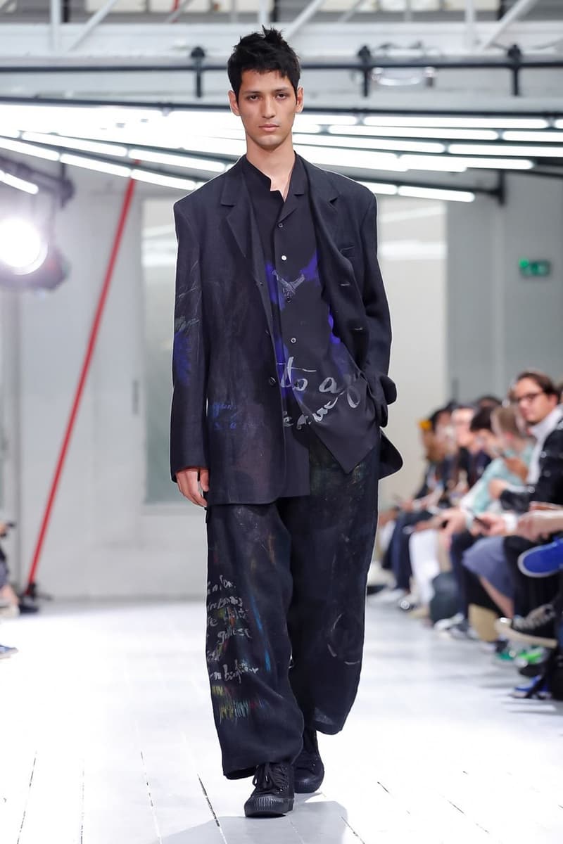 巴黎時裝周 − Yohji Yamamoto 2020 春夏男裝系列