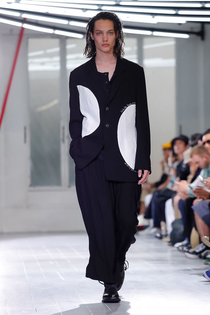巴黎時裝周 − Yohji Yamamoto 2020 春夏男裝系列