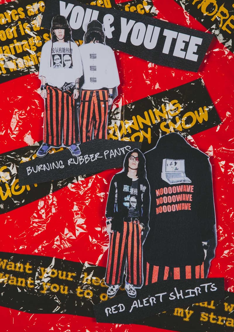 圍繞 70 年代－Slightly Numb 及女裝支線 NUMBnESS 共同發佈 2019 春夏系列