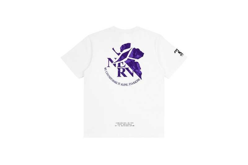 AAPE BY *A BATHING APE® x EVANGELION RACING 釋出聯乘系列