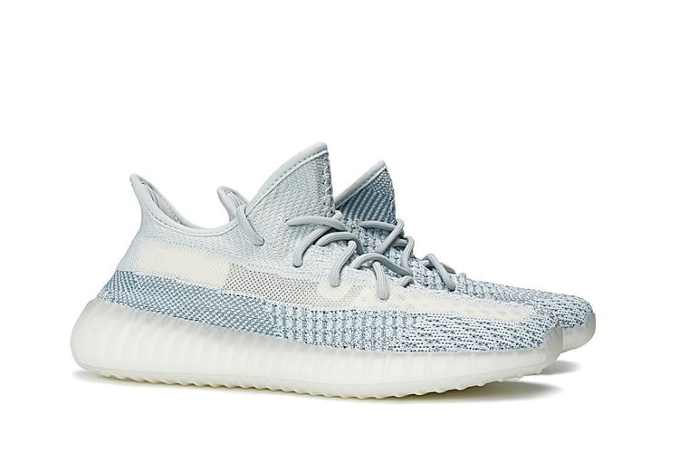 引頸以待-YEEZY BOOST 350 V2「Cloud White」實物曝光