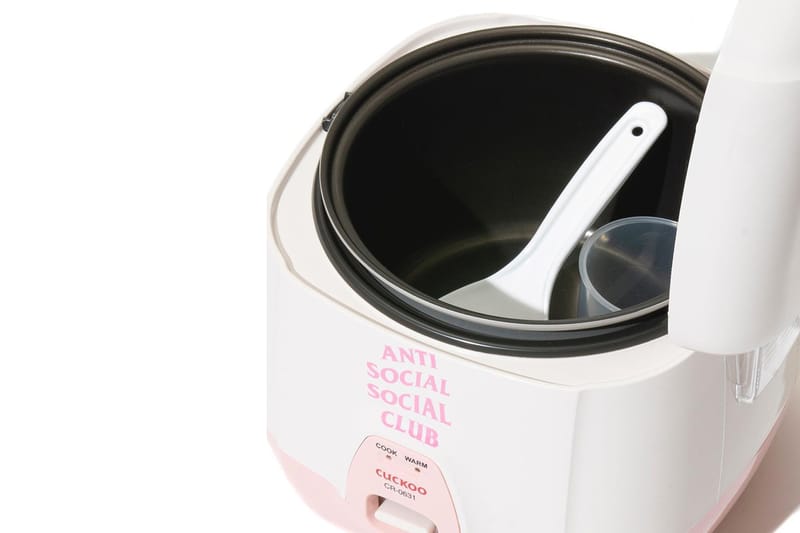 Anti Social Social Club x Cuckoo 联名家用式電飯煲