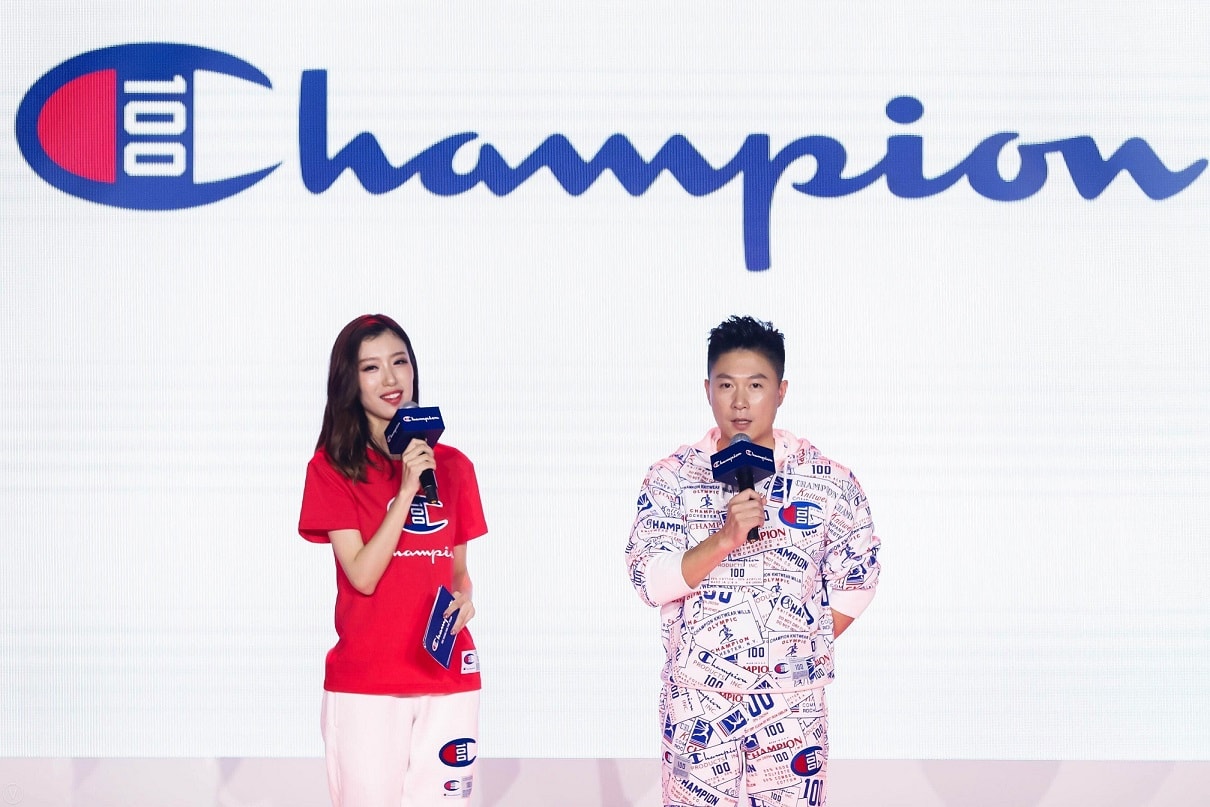 Champion 於上海 800 秀舉行百年慶典活動