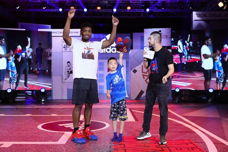 走進 Donovan Mitchell 中國行上海站活動