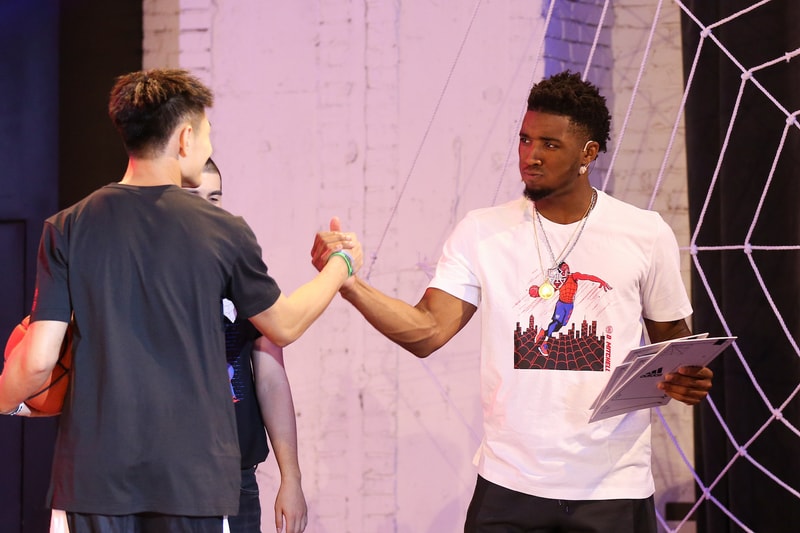走進 Donovan Mitchell 中國行上海站活動