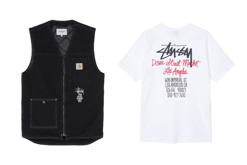 Stüssy 聯合 Carhartt WIP 為 Dover Street Market 打造全新聯名獨佔系列
