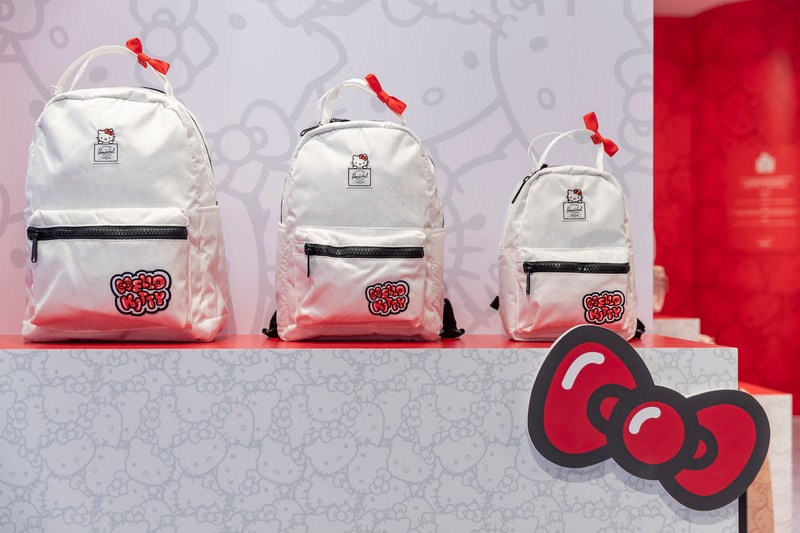 走進 Herschel Supply x Hello Kitty 45 週年別注系列 Pop-Up 期限店