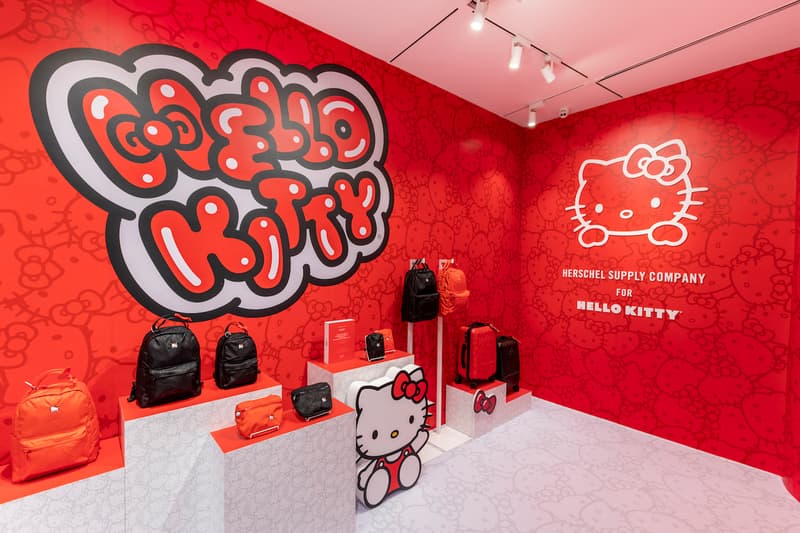 走進 Herschel Supply x Hello Kitty 45 週年別注系列 Pop-Up 期限店