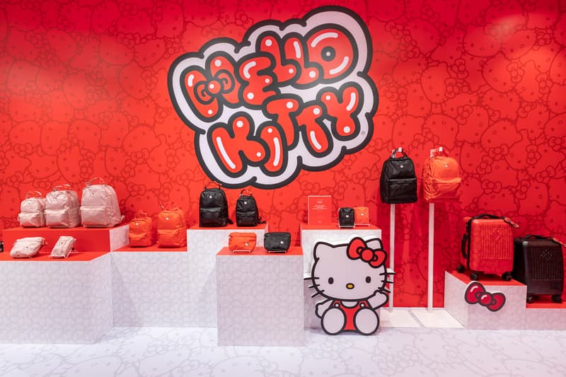 走進 Herschel Supply x Hello Kitty 45 週年別注系列 Pop-Up 期限店