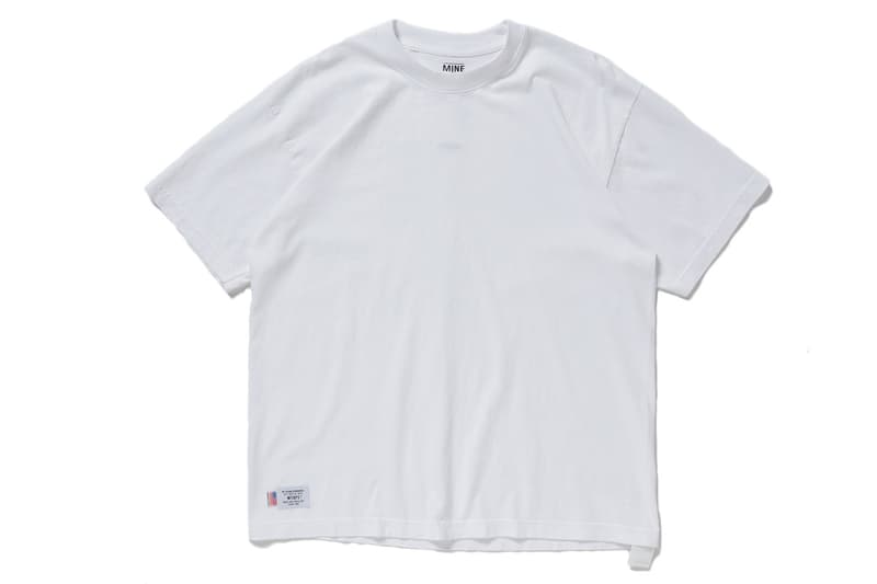 極上簡約－WTAPS 攜手日本新晉白 Tee 品牌 MINE 推出聯名 T-Shirt