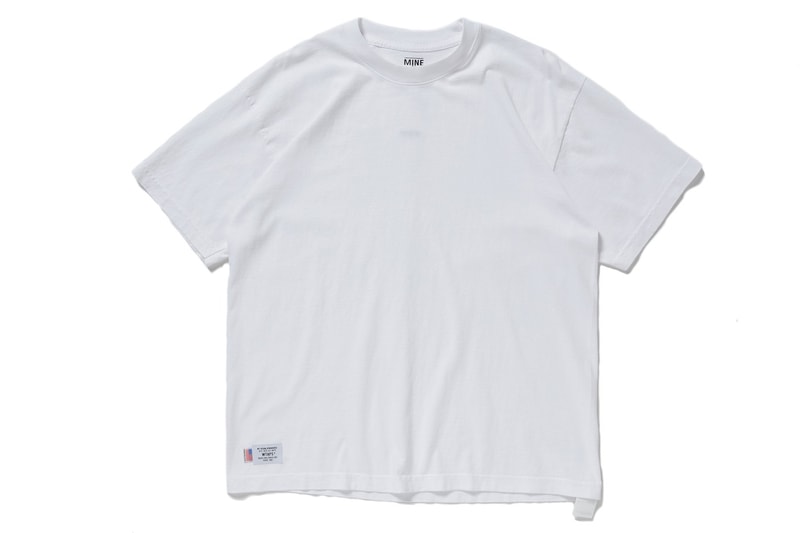 極上簡約－WTAPS 攜手日本新晉白 Tee 品牌 MINE 推出聯名 T-Shirt