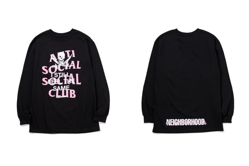 NEIGHBORHOOD x Anti Social Social Club 第二波聯名系列登場