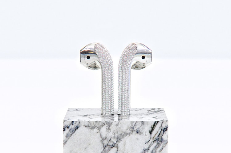 設計師 Ian DeLucca 打造要價 $20,000 美元「鑽石」定製 AirPods