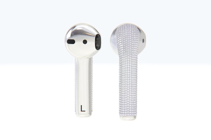 設計師 Ian DeLucca 打造要價 $20,000 美元「鑽石」定製 AirPods