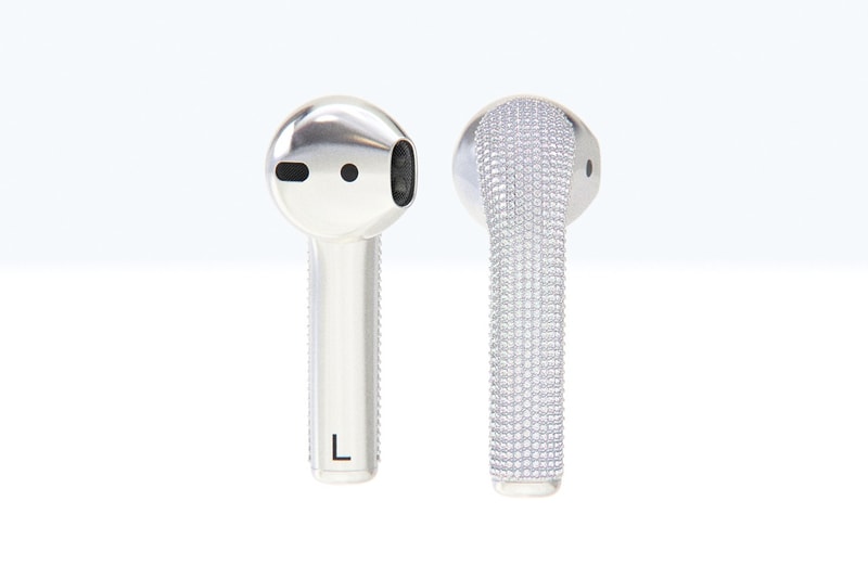 設計師 Ian DeLucca 打造要價 $20,000 美元「鑽石」定製 AirPods
