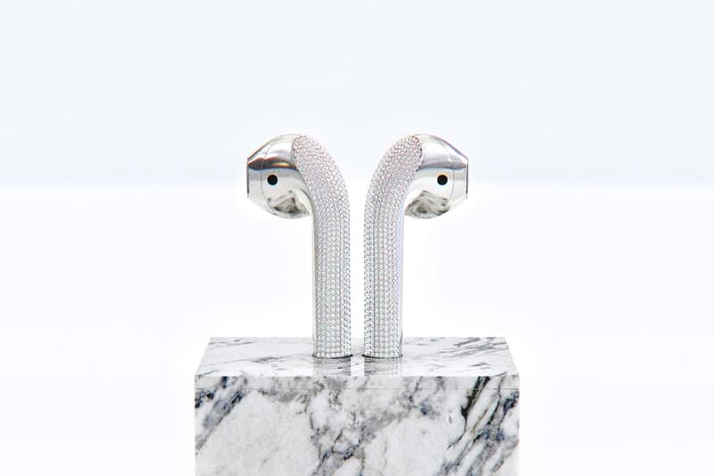 設計師 Ian DeLucca 打造要價 $20,000 美元「鑽石」定製 AirPods