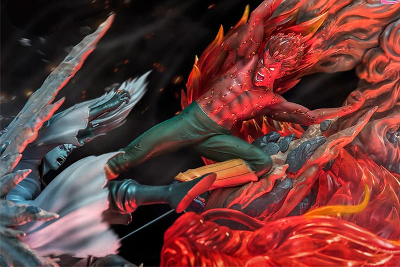 Infinity Studio 打造 Naruto「凱 Vs. 宇智波斑」經典打鬥雕像