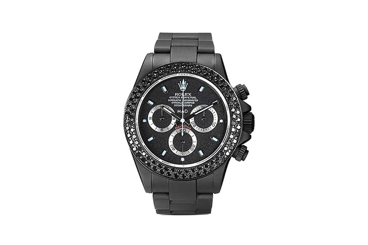 MAD Paris 打造 Rolex Daytona 黑藍寶石定製版本