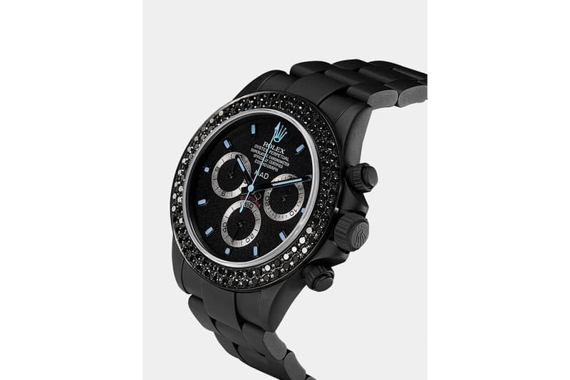MAD Paris 打造 Rolex Daytona 黑藍寶石定製版本