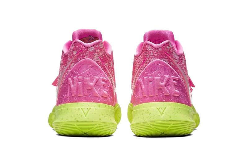 Nike Kyrie 5 聯乘「Spongebob Squarepants」及「Patrick Star」官方圖輯發佈