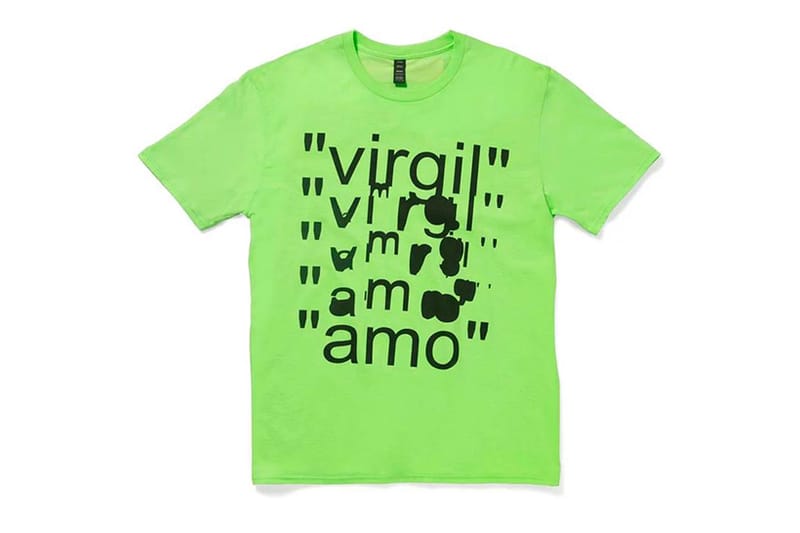 Virgil Abloh x MCA Chicago 展覽限定螢光系列 “Figures of Speech” 正式發佈