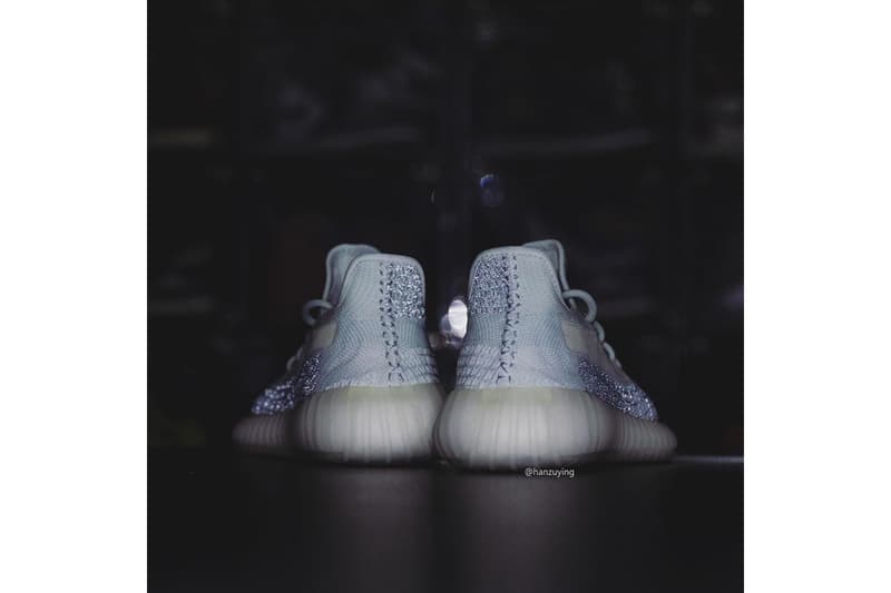 YEEZY BOOST 350 V2 最新配色「Cloud White」反光版本曝光