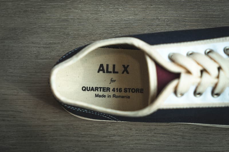ALLX x QUARTER 再度攜手重現 50 年代古典運動鞋