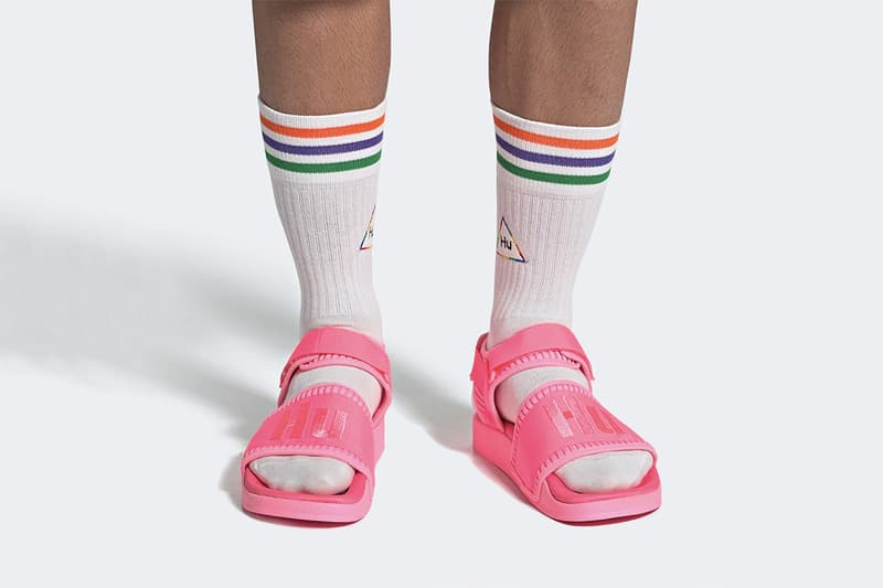 Pharrell Williams x adidas Originals 重塑經典 Adilette 2.0 涼鞋