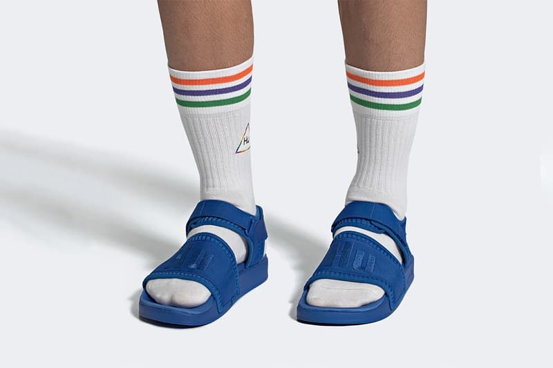 Pharrell Williams x adidas Originals 重塑經典 Adilette 2.0 涼鞋