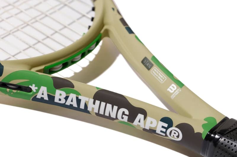 A BATHING APE® x Wilson 網球聯乘系列正式發佈