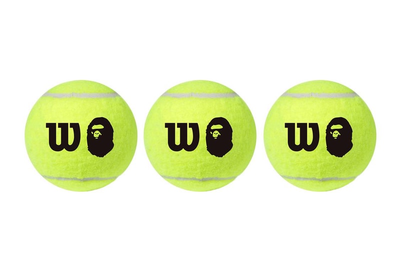 A BATHING APE® x Wilson 網球聯乘系列正式發佈