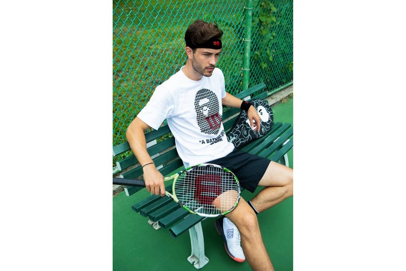 A BATHING APE® x Wilson 網球聯乘系列正式發佈