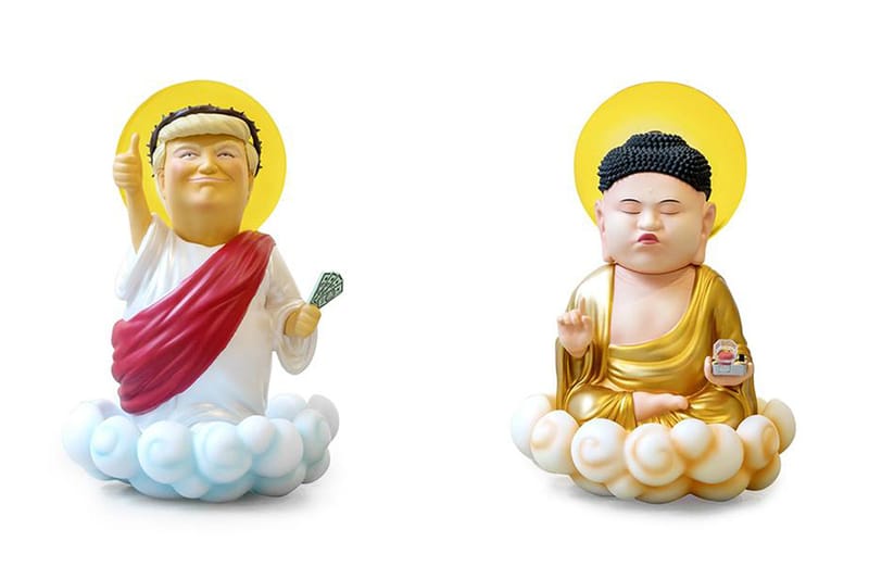 Best Art Drops: KAWS《Beautiful Losers》、《Saviour Trump》與《Buddish Kim》公仔