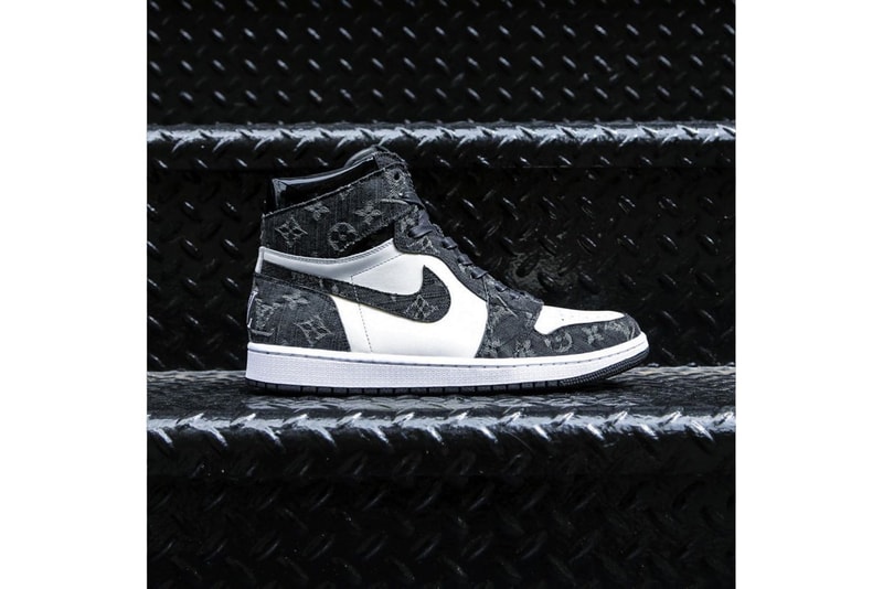 Ceeze 打造 Louis Vuitton 丹寧面料 Air Jordan 1 定製版本