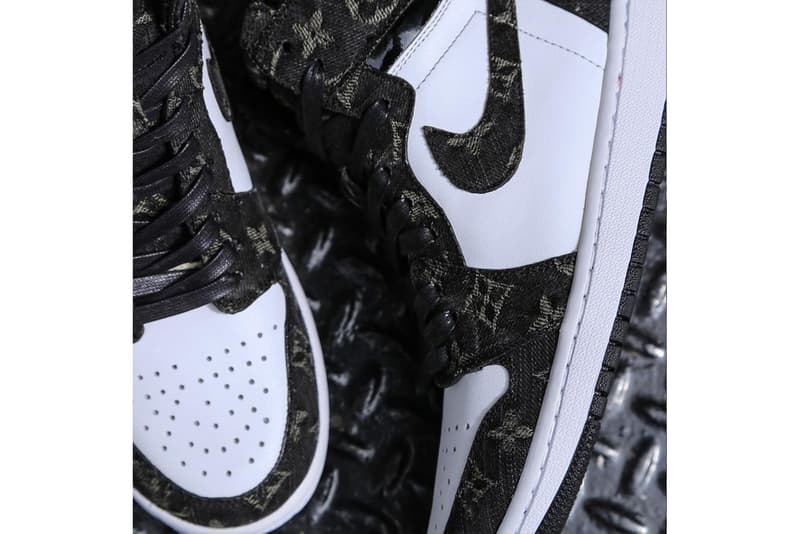 Ceeze 打造 Louis Vuitton 丹寧面料 Air Jordan 1 定製版本