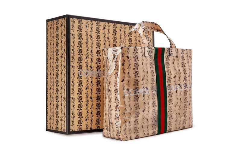 COMME des GARÇONS x Gucci 全新聯乘 Tote Bag 即將上架