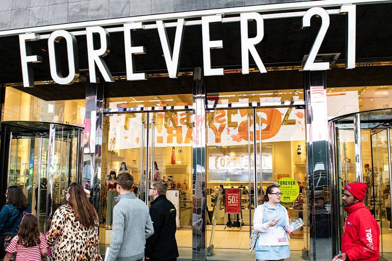 Forever 21 正式向法院申請破產