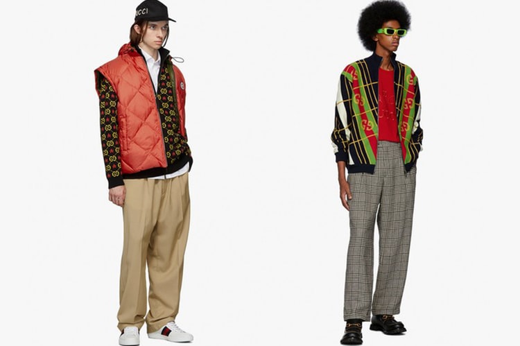 Gucci 推出两款 70 年代復古拉链外套