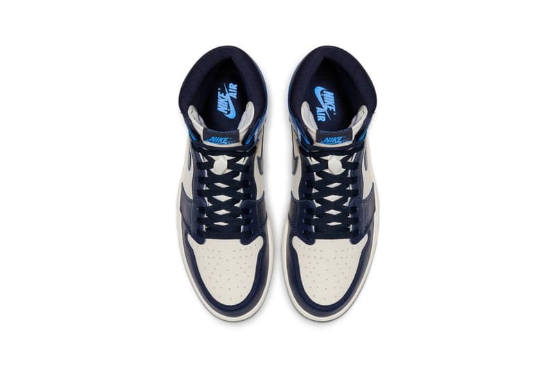 Nike 官方正式發佈 Air Jordan 1「Obsidian」配色鞋款