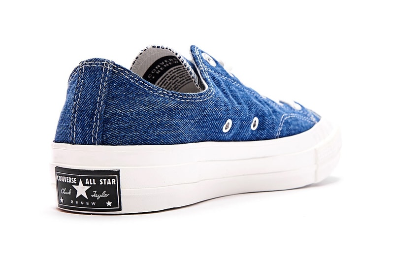Converse 推出極簡洗水丹寧版本 Chuck 70 鞋款
