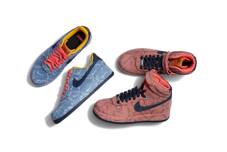 Nike By Levi's 丹寧布 Air Force 1 球鞋聯乘企劃登場