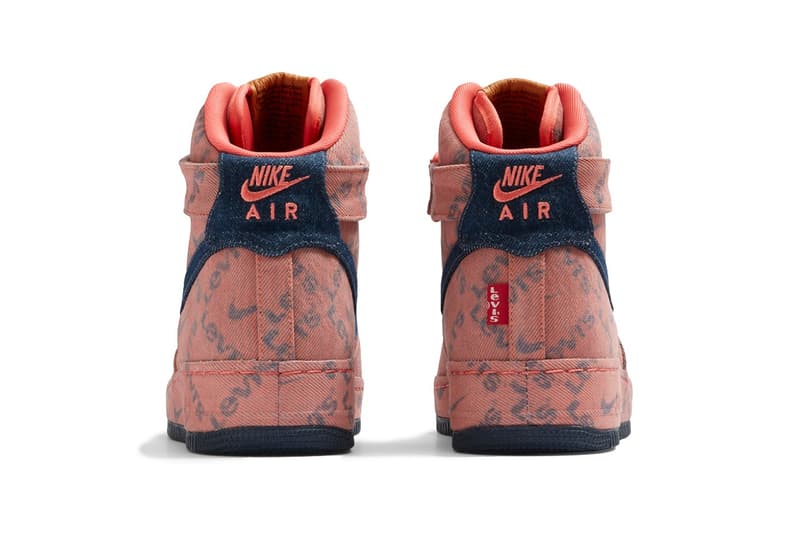 Nike By Levi's 丹寧布 Air Force 1 球鞋聯乘企劃登場