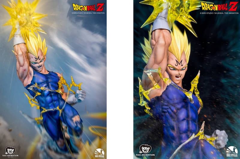 Infinity Studio 打造《龍珠》「魔人貝吉塔  Vs. 悟空」經典打鬥雕像