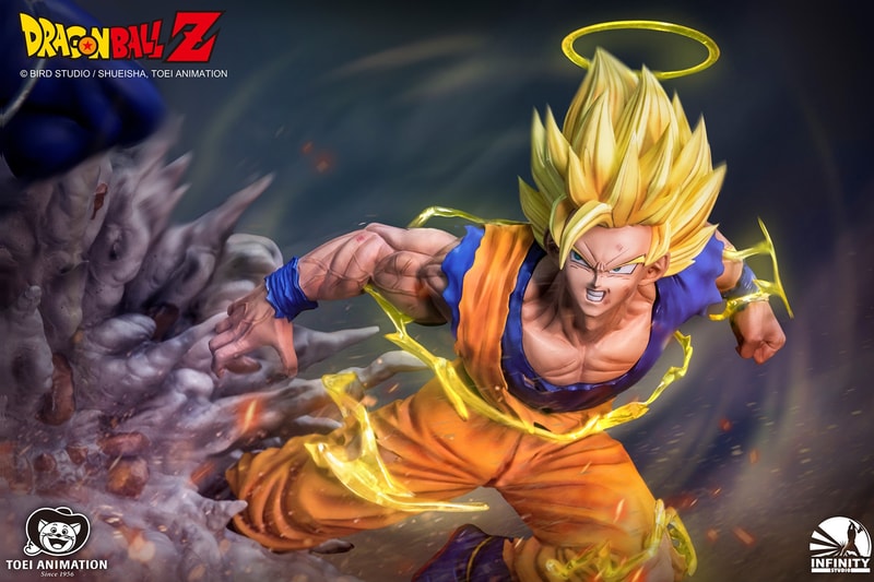 Infinity Studio 打造《龍珠》「魔人貝吉塔  Vs. 悟空」經典打鬥雕像
