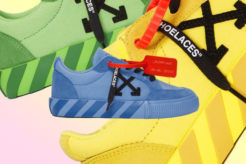 三色齊發！Off-White™「Vulcanized Low-Tops」於 SSENSE 正式發售